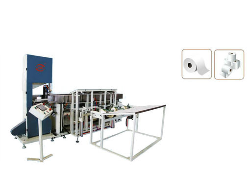 2.5KW 2700mmの長さペーパー スリッターRewinder機械/トイレット ペーパー ロール打抜き機
