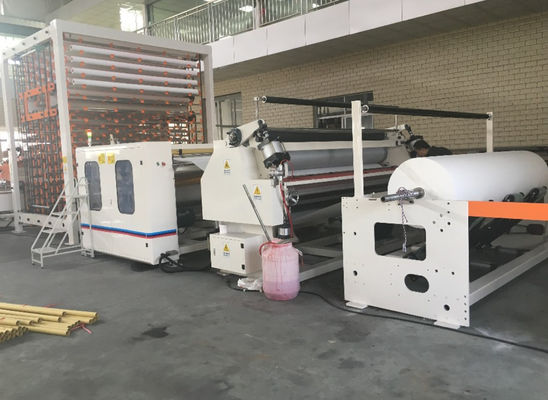 200m/ 切断の最低の3500mmの幅のチィッシュ ペーパー ロール機械7.5KW